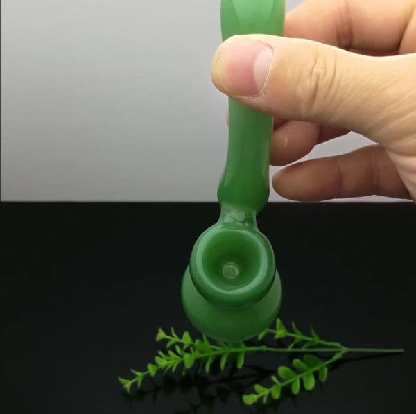 Smoking pipes Ball Glass Oil Burner Pipe Smoking Bowl Classic bongs Colorful curved gourd glass pipe