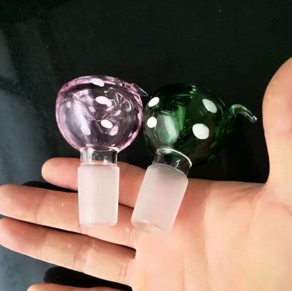 Smoking pipes Ball Glass Oil Burner Pipe Smoking Bowl Classic bongs Colorful curved hook bubble head