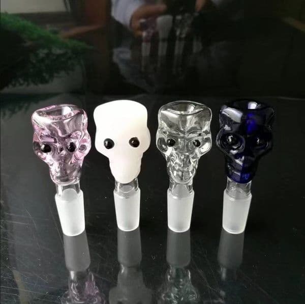 Smoking pipes Ball Glass Oil Burner Pipe Smoking Bowl Classic bongs Skull bubble head