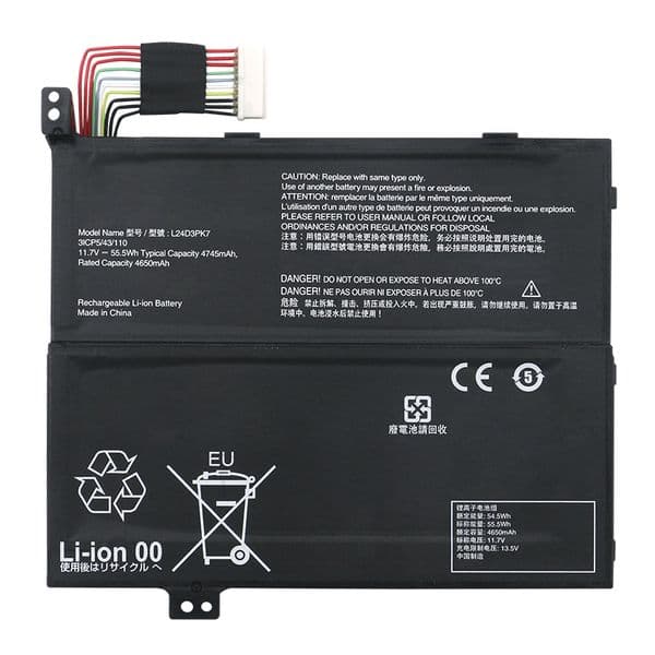 L24D3PK7 L24B3PK7 L24C3PK7 L24L3PK7 11.7V 55.5Wh Laptop Battery Replacement for Lenovo Legion Go S Handheld PC Battery