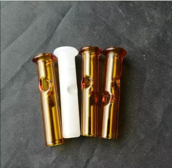 Smoking Pipes new Glass Oil Burner Pipes hookah Glass Smoking bongs hookah Multi colored glass suction nozzle