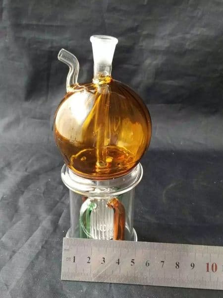 Smoking pipes hookah Oil Burner Pipe Smokings Glass Bowl Smoking Accessories Roundness and multiple grasping water bottle