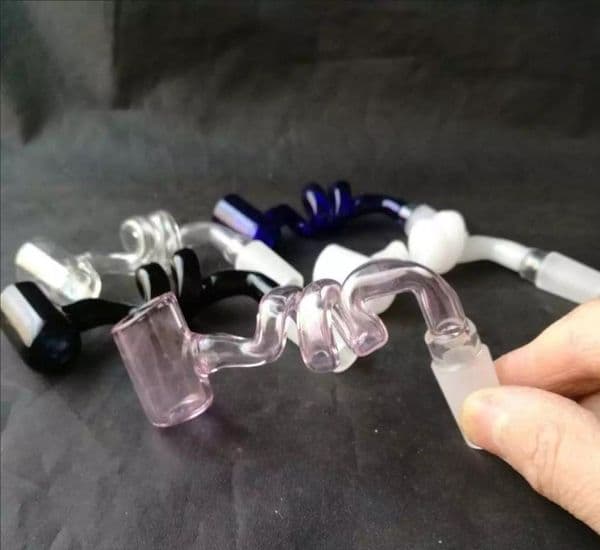 Smoking pipes Ball Glass Oil Burner Pipe Smoking Bowl Classic bongs Spiral Smoke Monitor Adapter