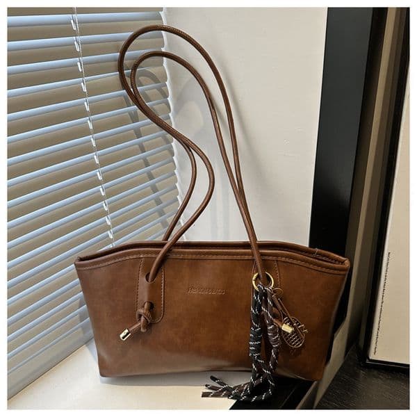 Luxury Brand Designer Bag High-Quality Vintage Large Capacity Bag For Women 2025 New Summer Commuter Shoulder Bag Handheld Tote Bag