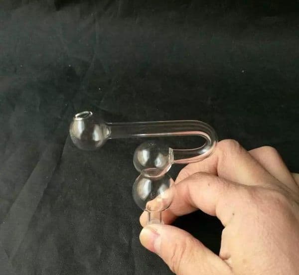 pipes Ball Glass Oil Burner Pipe Smoking Bowl Classic bongs Curved gourd pot