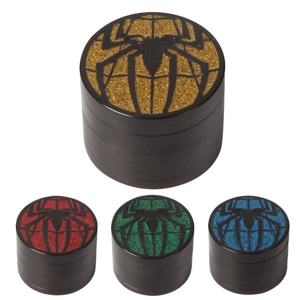 Smoking pipes 50mm four layer zinc alloy cigarette grinder, cross-border new product grinder, spot wholesale