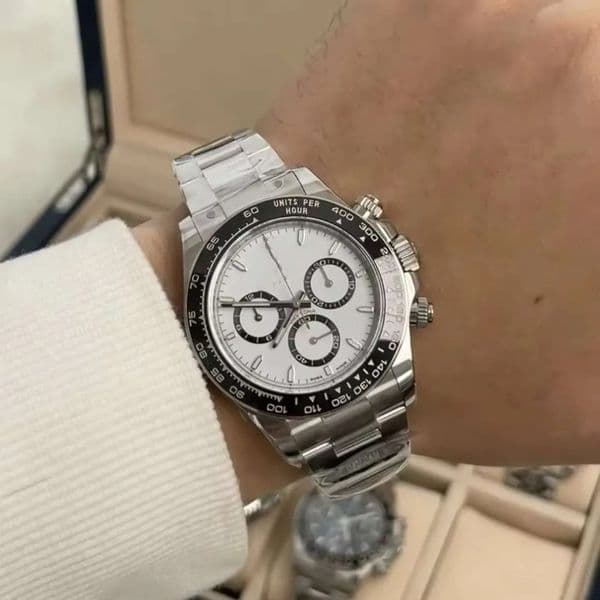 High-precision tactical mechanical watch Super Clone 4131 Movement es Mechanical Watch with Sapphire Mirror Ceramic Outer Ring Material