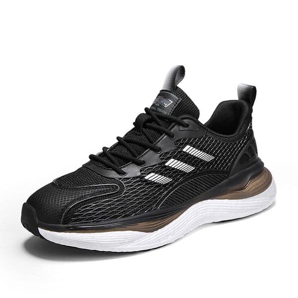 Summer trend casual men's shoes 2025 new mesh breathable popcorn sports shoes men versatile soft sole running shoes