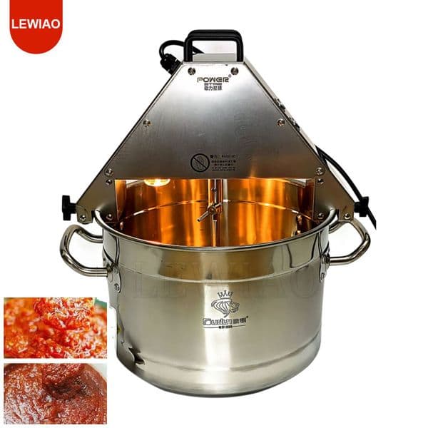 Small frying machine small pot can fry jam hot sauce and other seasonings