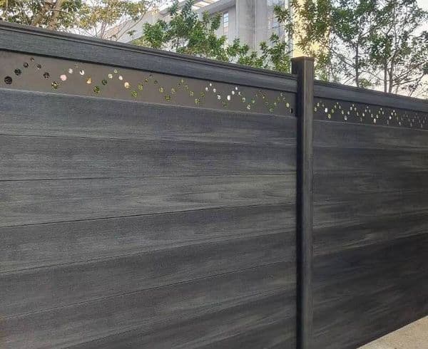 Direct Modern Simple Outdoor Moisture-Proof Privacy Fence