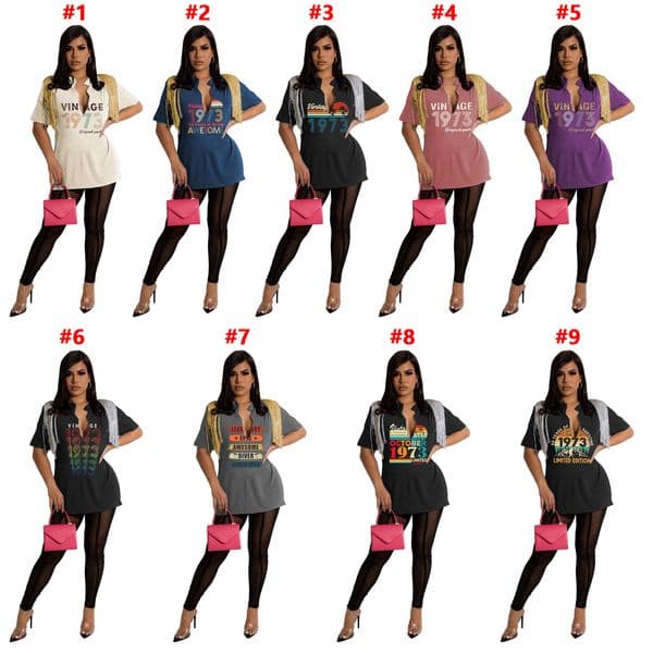 D9834 Womens casual fashion hollowed out versatile tassel printed slim fitting T-shirt