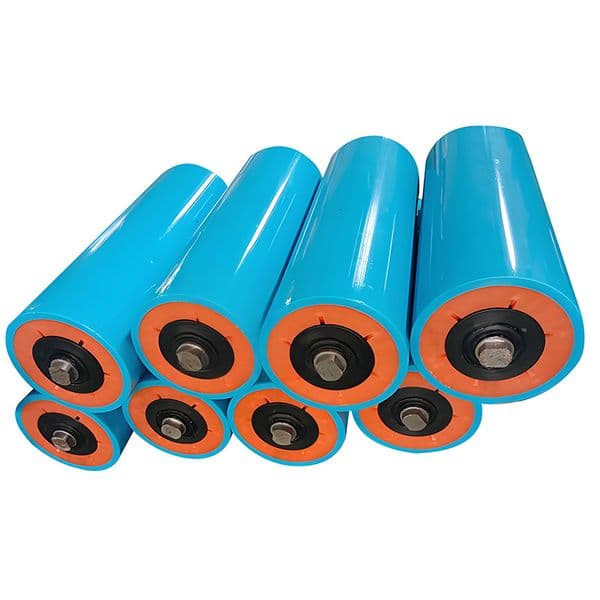 Durable Polymer-Coated Steel-Core Idler Rolls with Extended Wear Resistance