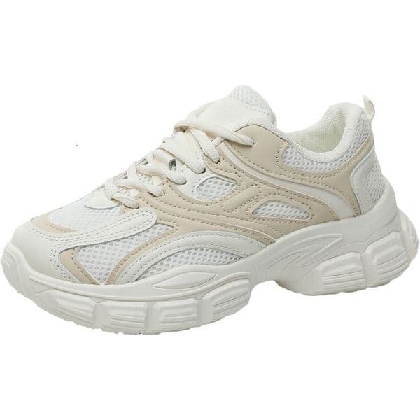 Designer Shoes Thick Soled Running Sneakers For Women Dad Shoes Spring And Autumn New Style Student Korean Version Casual Shoes Fashionable White Shoes Women Shoes
