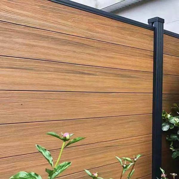 Cheap Red Brown Color Not Easy To Crack Garden Decoration Guardrail Board