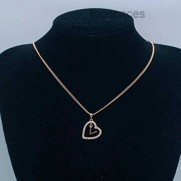Designer Jewelrys Luxury Designer Necklace Pendant 18K Gold Plated Necklace for Women Wedding Party Jewelry Choker Chain