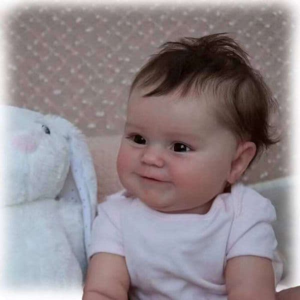 Full Body Silicone Premie Toy Newborn Baby Soft Boneca Reborn Doll 50cm
