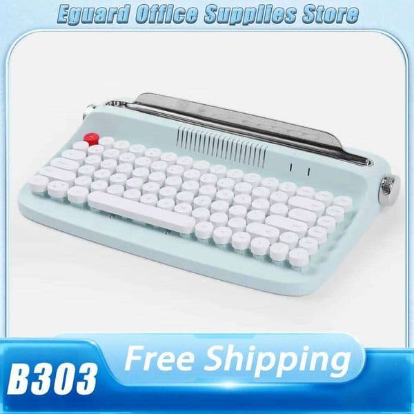 Actto B B Bluetooth Wireless Retro Office Circular Key Stand Slot Customized Keyboard For PC Gamer Accessories