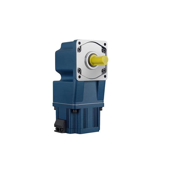 90mm-60W DC24/48V AC110V/220V Reduction Ratio 1:3-500 Right Angle(Solid) DC Gear Reducer Motor&gearbox - High Precision Low Noise, CE Certified for Conveyor