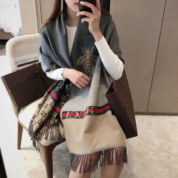 Leopard Scarf Cashmere Neckerchief For Women Winter1 Top Selling Scarf Neck Cover Outdoor Windproof Neckerchief size 65cm180cm