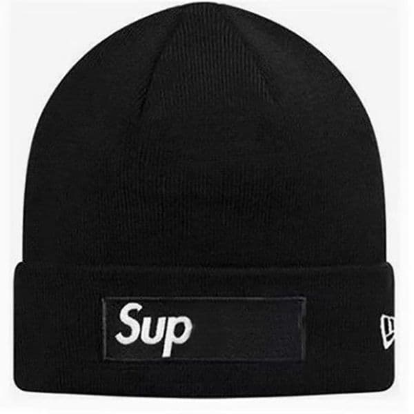 Luxury designer Sup fashion knitted hat Sup 18FW Big cashew flower beanie embroidery warm knitted hat for men and women