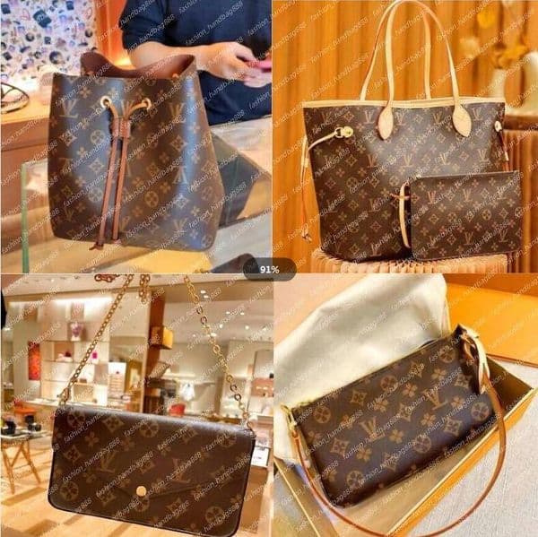 Designer totes bag luxury for women shoulder bags leather Cross body message bag shopping bag handbags purses Clutch bags Single Purse