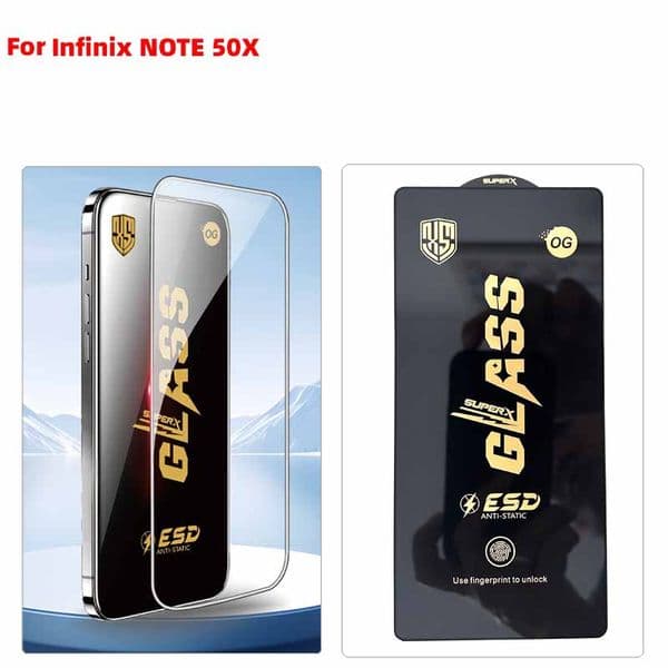 Tempered Glass HD for Infinix NOTE 50 4G/X6858/NOTE 50 PRO 4G/X6855/NOTE 50 PRO+ 5G/X6856/NOTE 50X 10pcs/lot