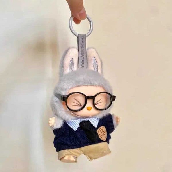 For Labubu V2 V1 Plush Idol Clothes Outfit Accessories College Cultural Administrative Travel Sle Kid Toy Gift Labubu clothingXJ250301
