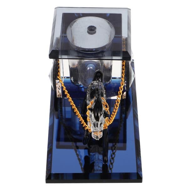 Carriage Perfume Holder Decoration Crystal Animal Statue Horse Figurines Home Glass Ball Base Baby Wedding Present