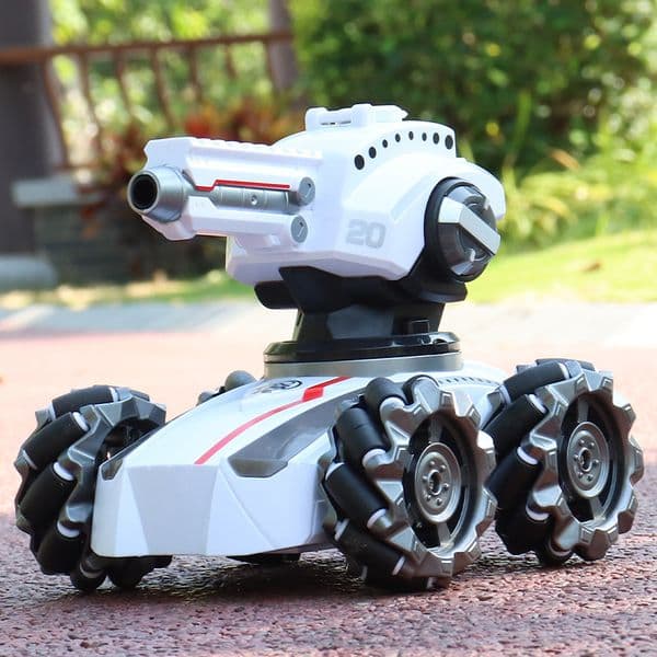 Electric Gesture Induction Tank Can Launch Water Bomb Spray Vehicles Rampant Drift, 360° Rotation, Stunt RC Car Childrens Toys