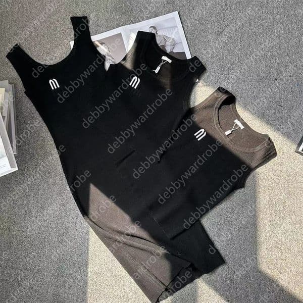 tank top designer tops women crop top tops Summer Women T Shirts Casual Sleeveless Tees embroidered dress women dresses designer Knitwear tee designer t shirt women