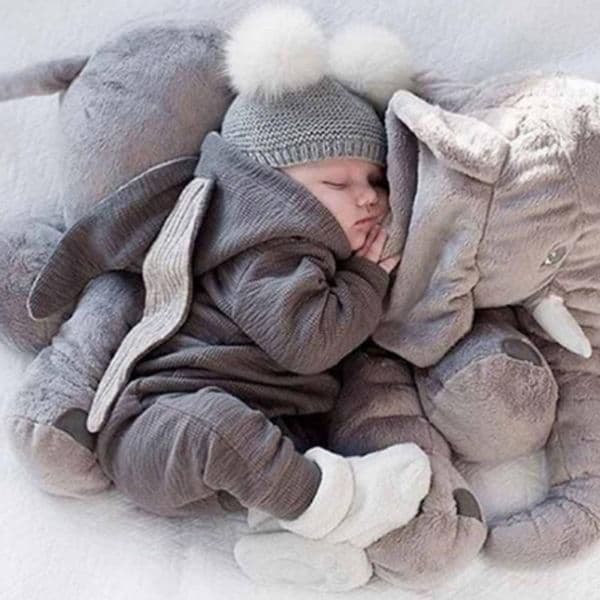 Autumn Newborn Clothes Baby Girls Pink Bunny Romper Infant Cute Cotton Jumpsuit Toddler Playsuit Overalls Boys Long Sleeve Clothes Outfits 3-18M