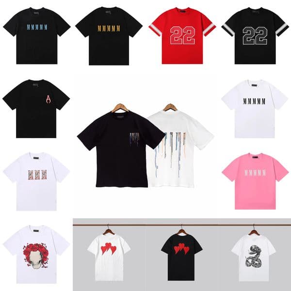 mens designer tshirt t shirt women shirts white tshirts loose fitting black yellow brown man T-shirt Cotton Casual Tees hort leeve crew neck Brand hirt tees