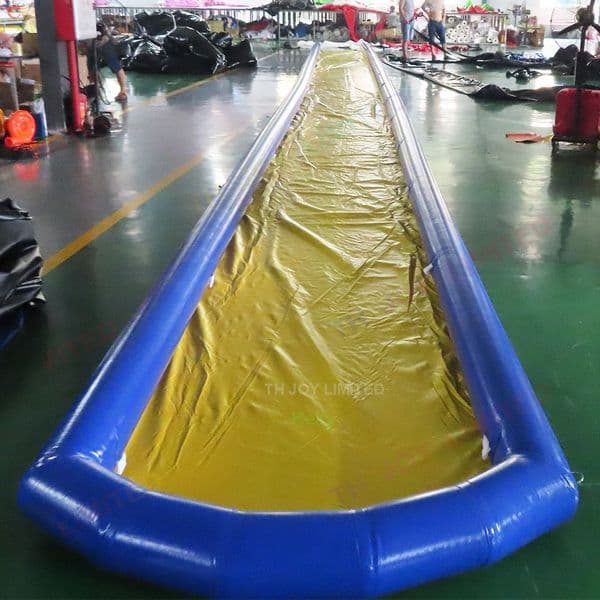 Free door delivery 20mLx2mW (66x6.5ft) with blower outdoor activities Heavy duty pvc giant inflatable water slide air tight slip and slide for kids adults