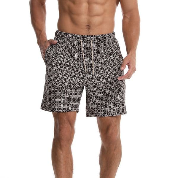 2025S Fashion Designer Summer New Men S Large Beach Printed Casual Outing Shorts Trendy Men