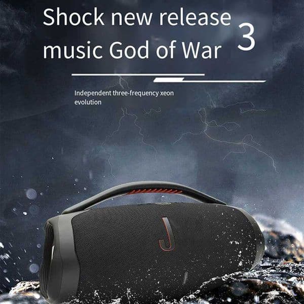 Boombox3 Music God of War 3rd Generation Wireless Speaker Outdoor Portable Waterproof and Dustproof Sound System Suitable Z250325