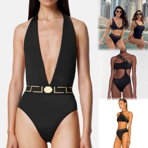 Women's Underwear Swimsuit Designers luxury two piece set black Mesh yarn dress Bikini Womens Swimwear Bathing Suit Fashion Sexy Bikinis 250325