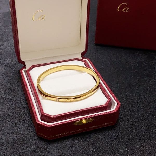 Bracelet carve letters gold sliver bracelet designer for women Jewelry Couple style For men Wedding