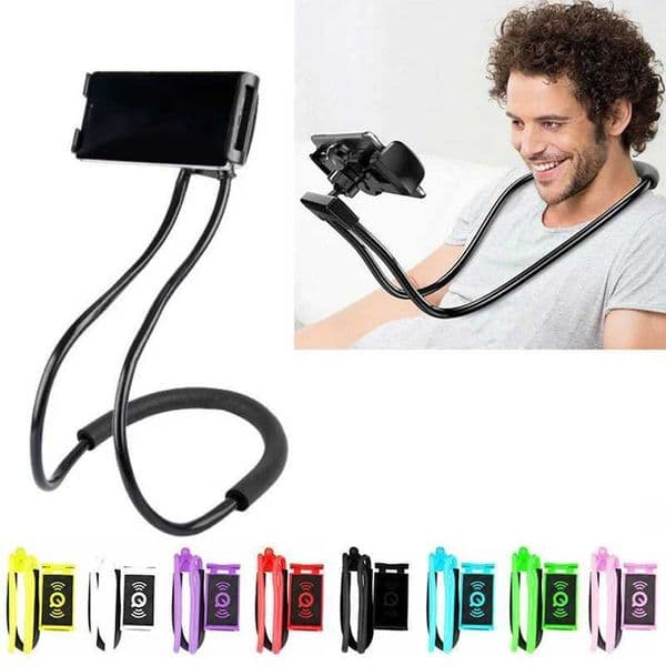 Lazy necklace holder phone holder 360 degree tablet holder universal flexible phone holderXJ250326
