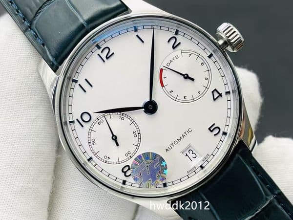 Classic 500107 Automatic Mens Watch ZF Stainless Steel C.52010 Self-winding Movement Sapphire Crystal Luxury Wristwatch Waterproof