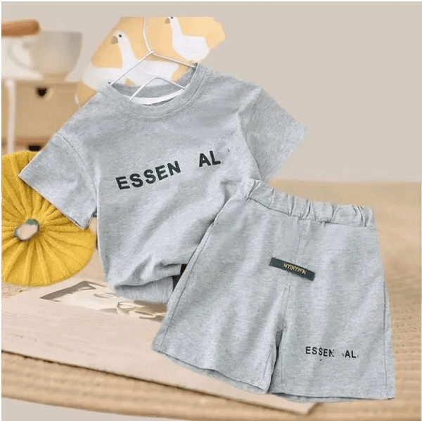 Baby Designer Kids Girls shorts Childrens Classic Clothes Sets Letter Clothing Half sleeve Suits