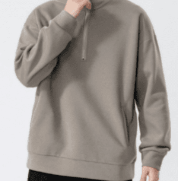 287 Turtleneck Sweatshirt for Men Autumn and Winter Thickened Loose Trendy Solid