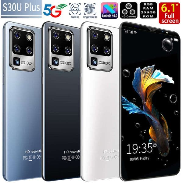 S30Uplus New Smartphone 5G Android 6.1 inch 1+4G10 Core Phone