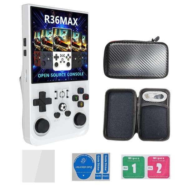 Handheld game console portable retro arcade game nostalgic 3D dual system handheld device Portable gaming console Nostalgic style