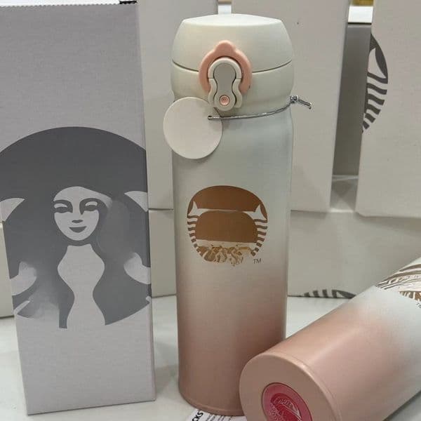 17OZ Stainless Steel Thermos Bottle Vacuum Insulated Travel Mug with Flip Lid