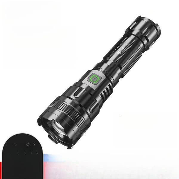 New Strong Light Charging Home Outdoor Zoom Mini Convenient Multi functional Emergency Lighting Ultra Bright Flashlight