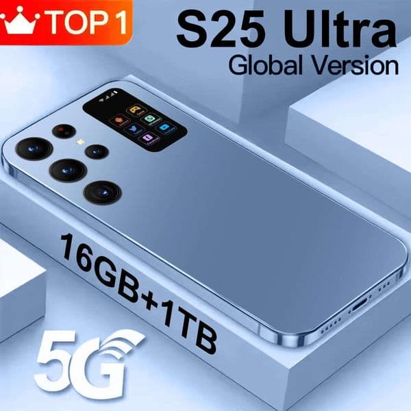 S25 Ultra Phone 2025 16+1T Cheap Android Smartphone OZON Generation