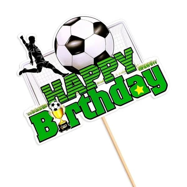 Soccer Cake Topper Soccer Ball Cake Topper Decorations For Theme Party Football Party Supplies Boy Birthday Party Favors