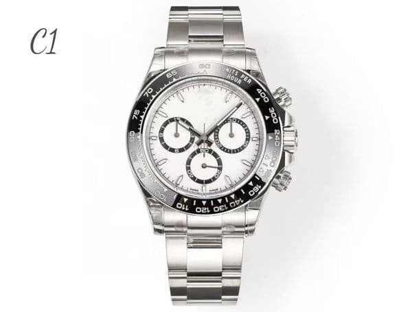 Men's 40mm watch 12.2mm thickness Dandong 2813, 7750, 4131 automatic glass bottom mechanical movement sapphire 904L super luminous
