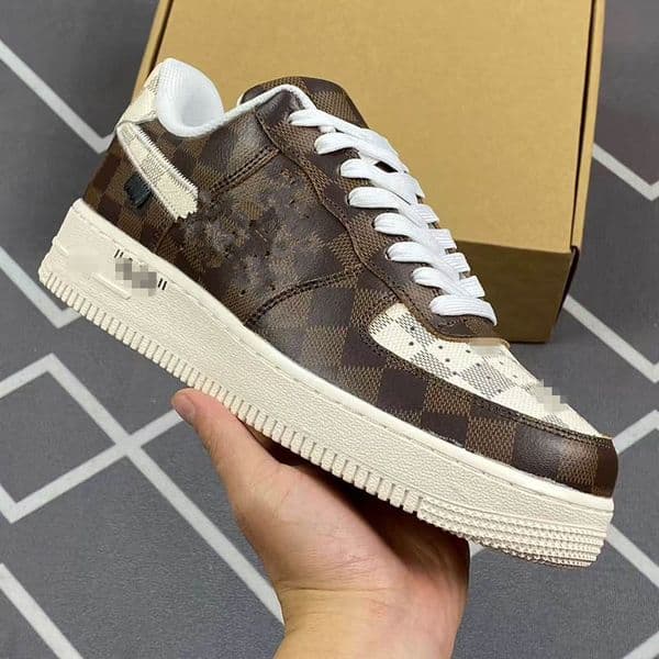 Designer Sneaker Virgil Trainer Casual Shoes Men women Calfskin Leather White Green Red Blue trainer top quality 11.28 07