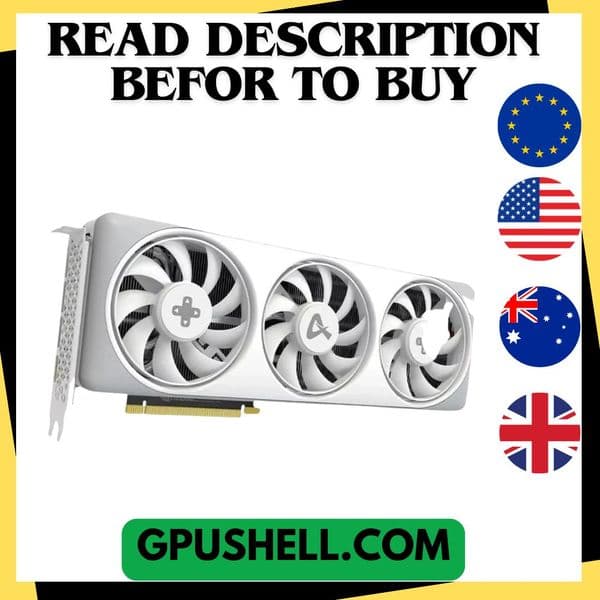 USED GPU RTX4070 SUPER X3W MAX 12GB RTX 4070TI Video Card GDDR6X NVIDIA 12GB 192Bit 16Pin graphic card